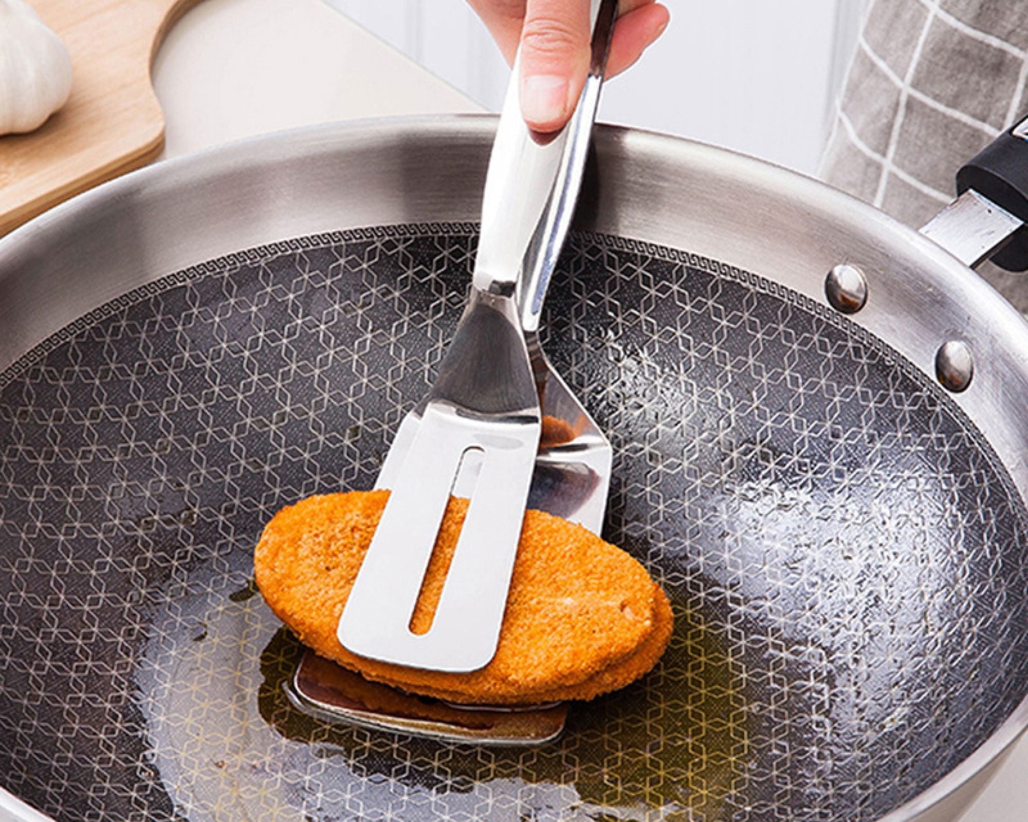 Grillix - Stainless Steel Grilling Tongs